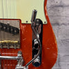 Unknown Tele Partscaster Fiesta Red Relic Jazz Benedetto Electric Guitar