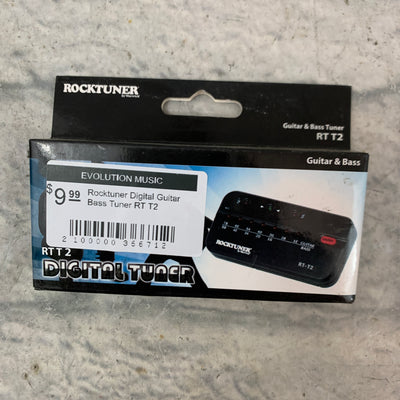 Rocktuner Digital Guitar Bass Tuner RT T2