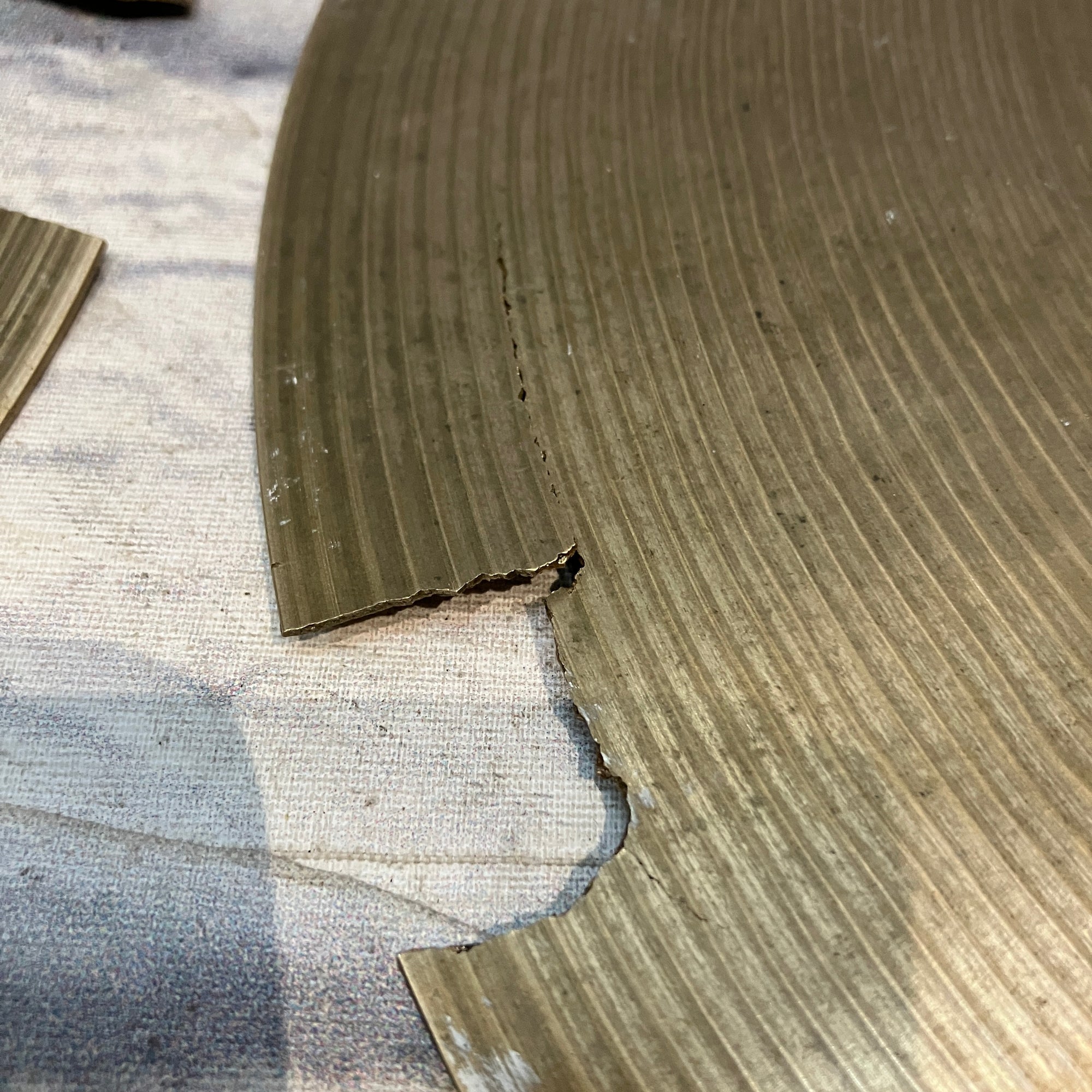 Zildjian 13" K Custom Hybrid Hi Hat Pair - CRACKED