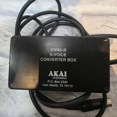 Akai VWX6-B 6 Voice Converter Box Controller
