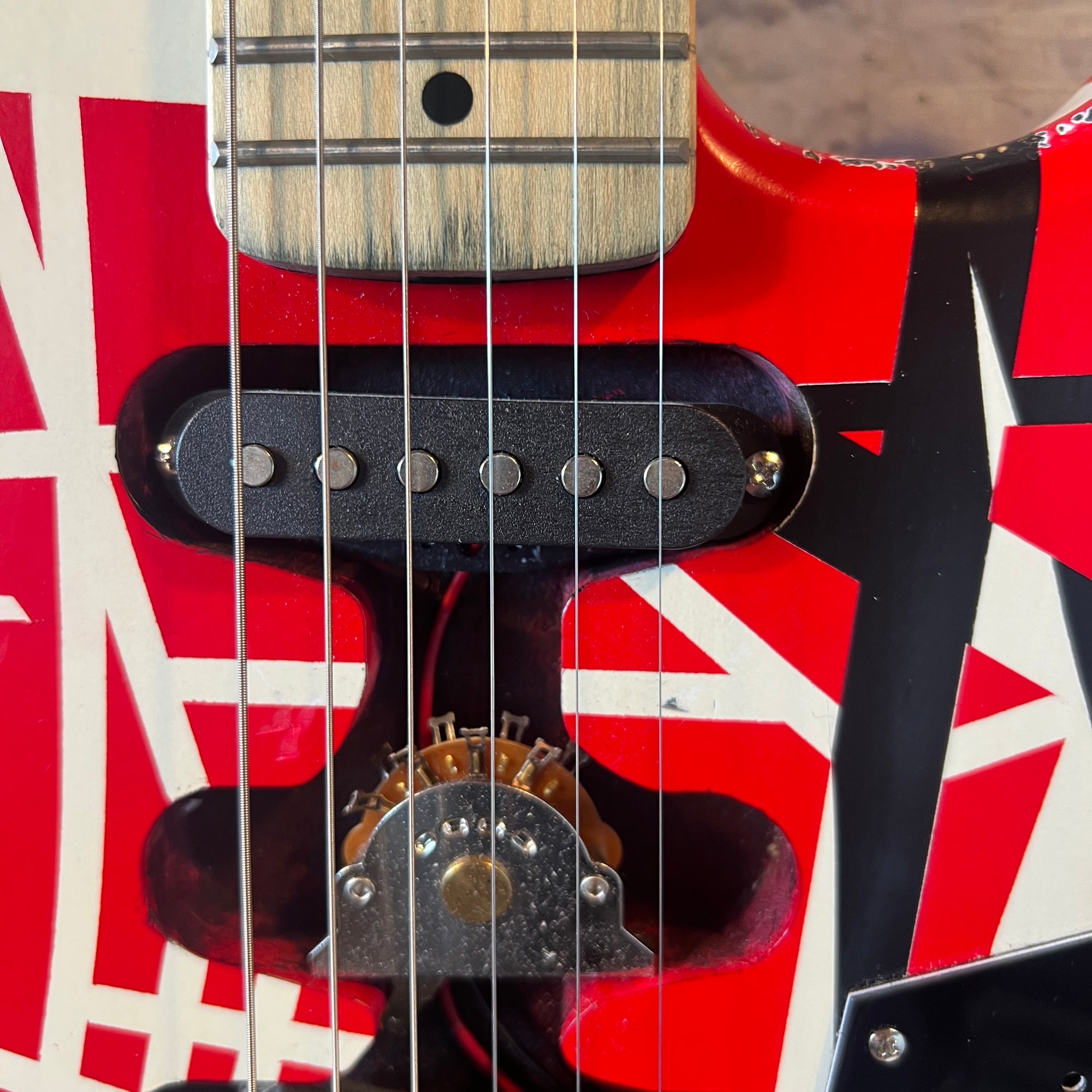 Unknown Eddie Van Halen Replica with Duncan Upgrade Electric Guitar