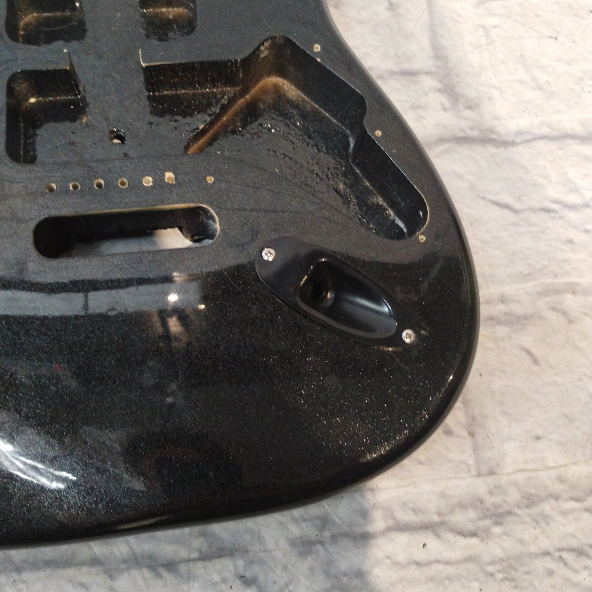 Squier Affinity Strat Body FSR Black Sparkle