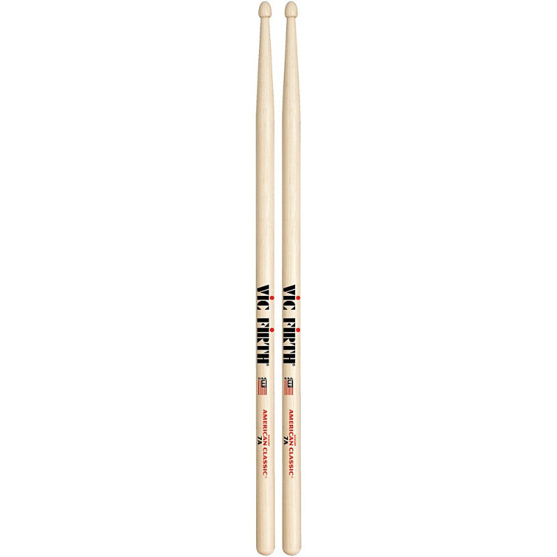 Vic Firth Wood Tip 7A Drum Sticks VF7A