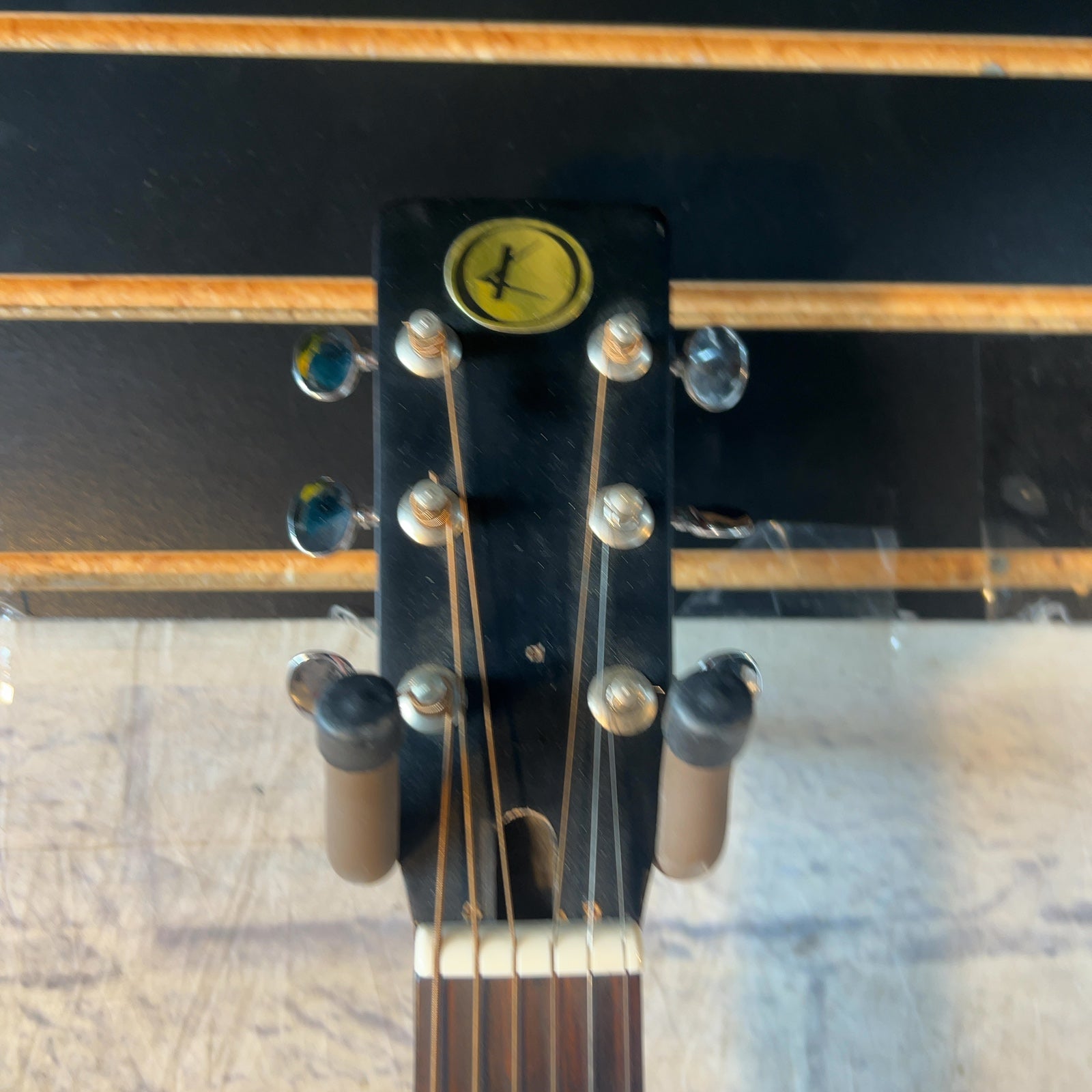 Kay KDG70 Hummingbird Headstock Crack Acoustic Guitar