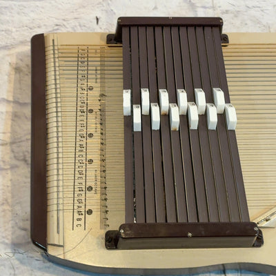 Silvertone by Oscar Schmidt Autoharp with Case Harp