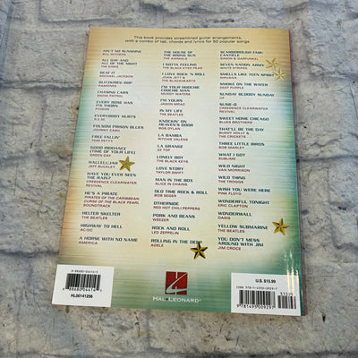 Hal Leonard Simple Songs EAsy Play Guitar Songbook