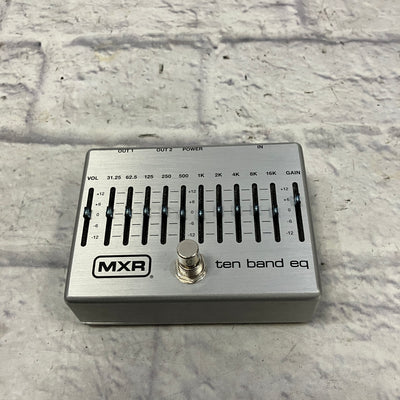 MXR 10 Band EQ Pedal with Power Supply