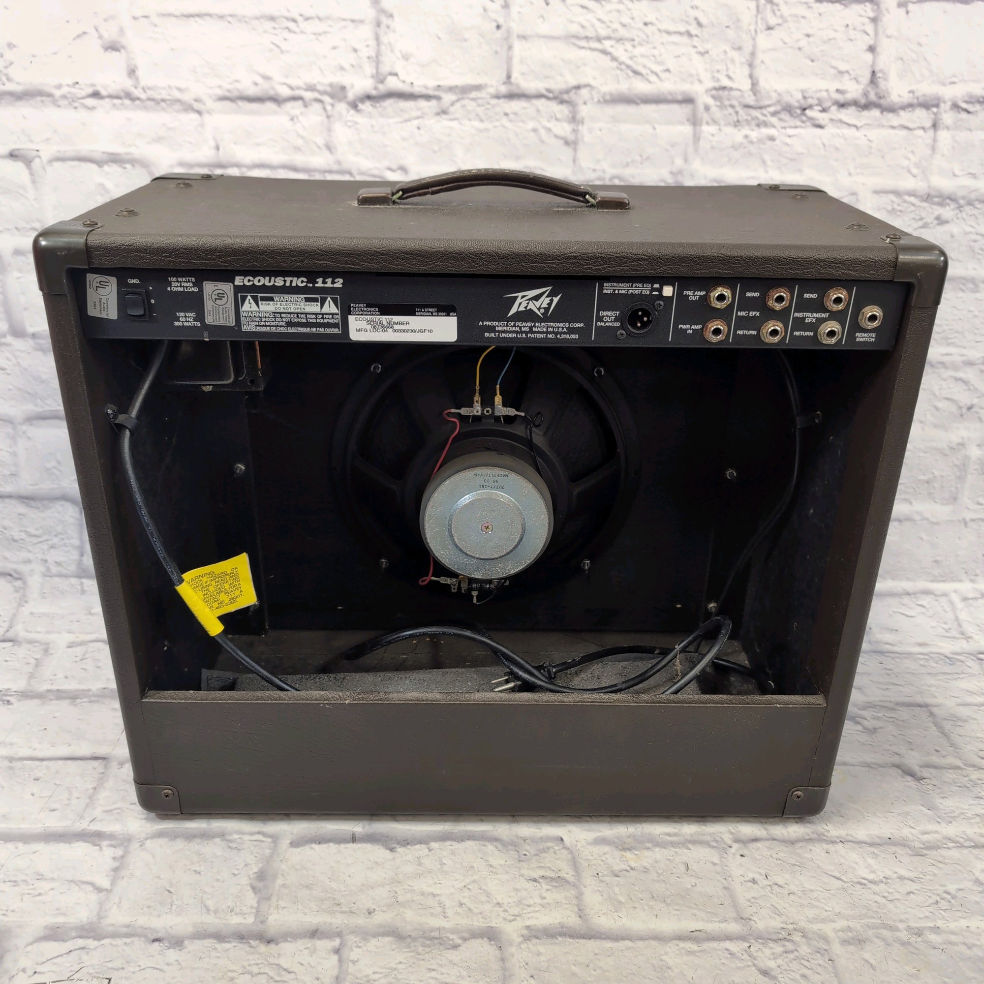 Peavey Ecoustic 112 Acoustic Guitar Combo Amp