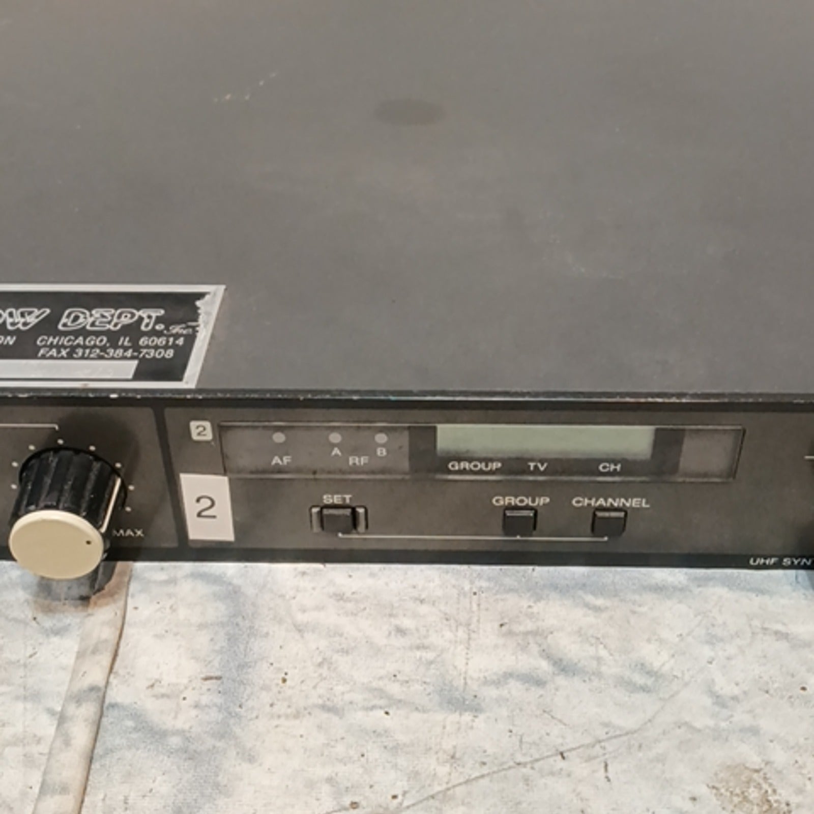 Sony WRR-840 Diversity Tuner