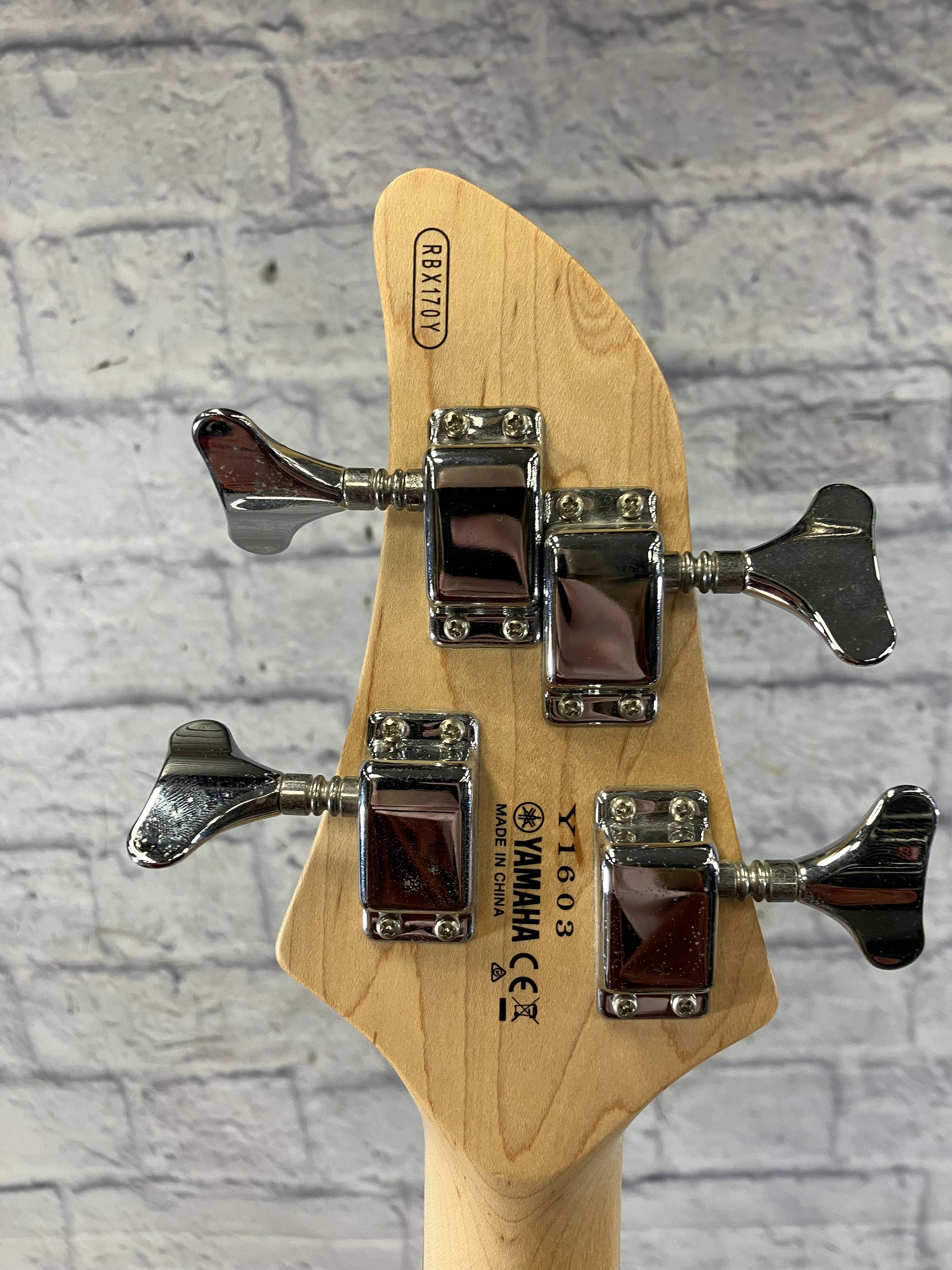 Yamaha RBX170Y 4 String Bass Guitar