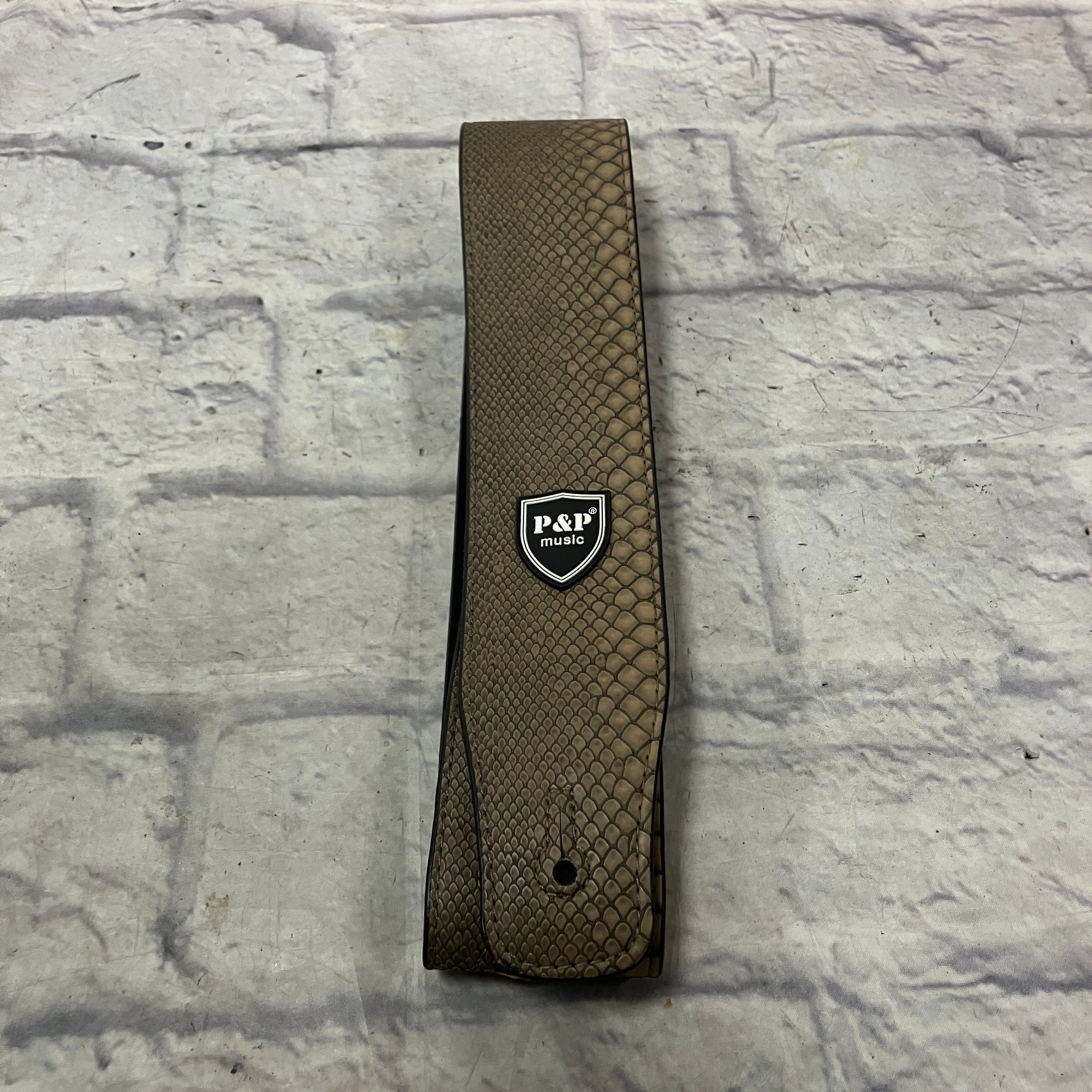 P&P Music fAUX Snake Skin Strap