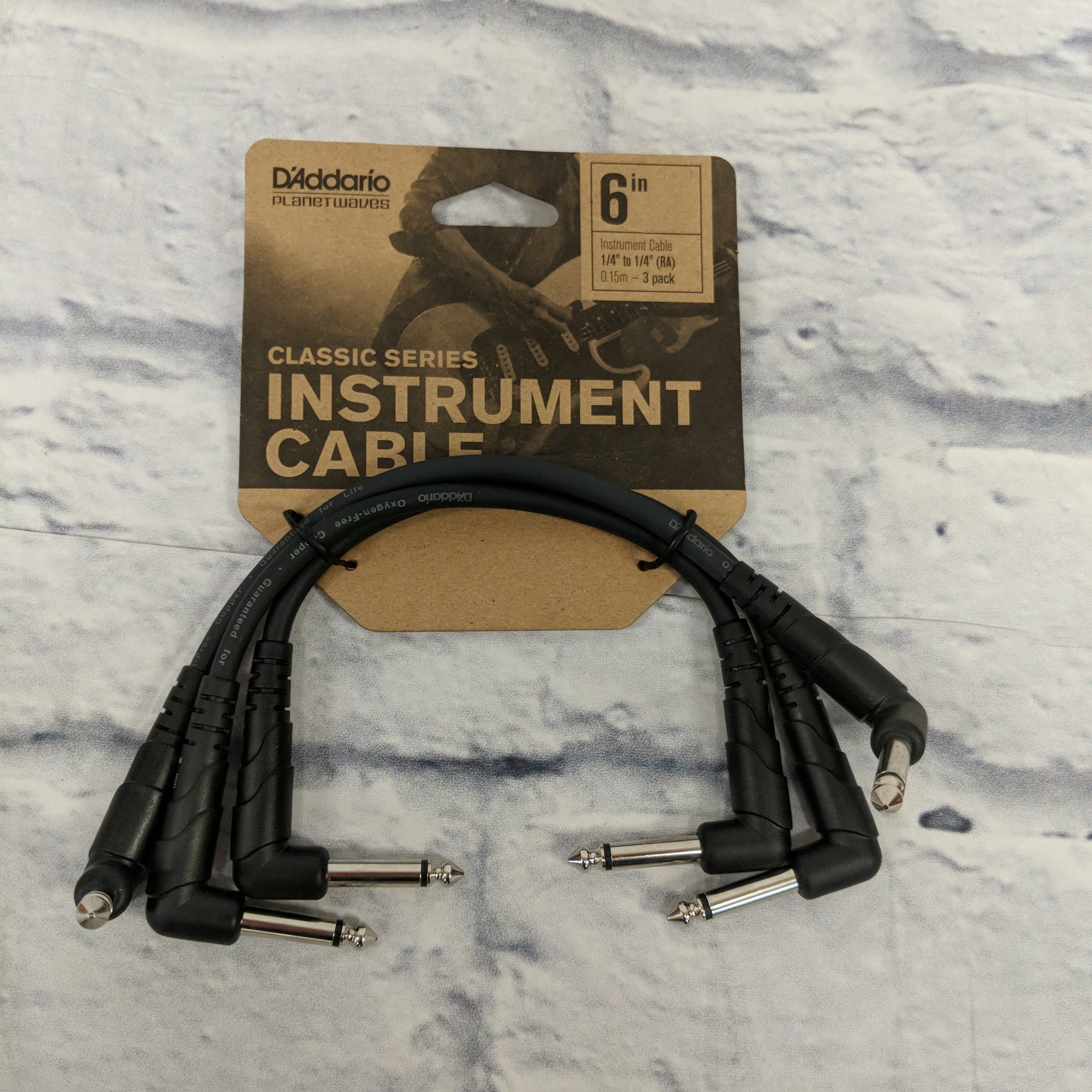 Daddario PW-CGTP-305 patch cables (3 pk)