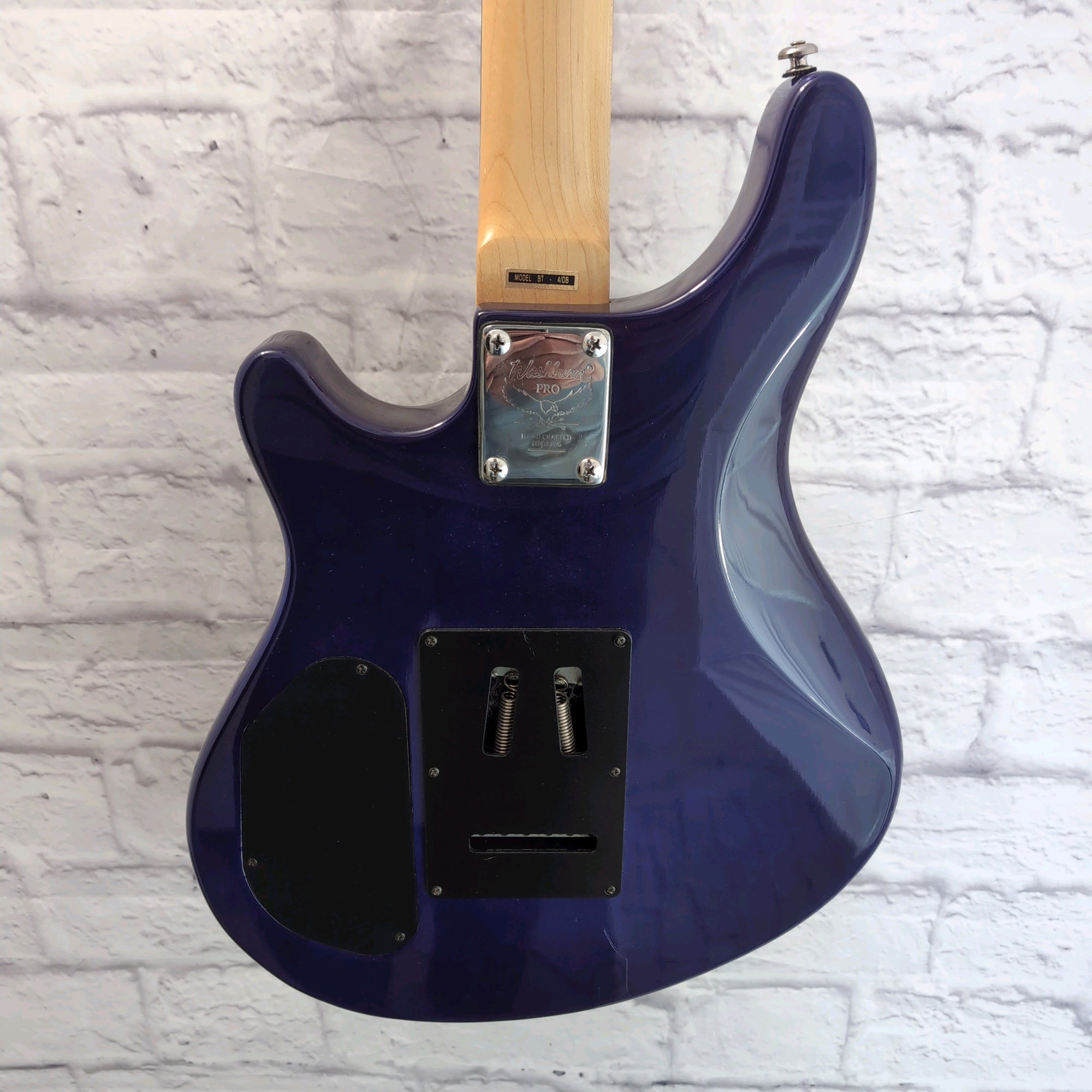 Washburn BT-4 DB Electric Guitar w/ Grover Tuners - Dark Purple