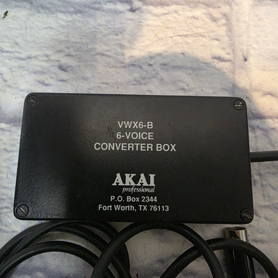 Akai VWX6-B 6 Voice Converter Box Controller