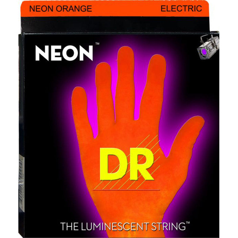DR Strings Hi-Def NEON Multi-Color Coated Lite Electric Guitar Strings