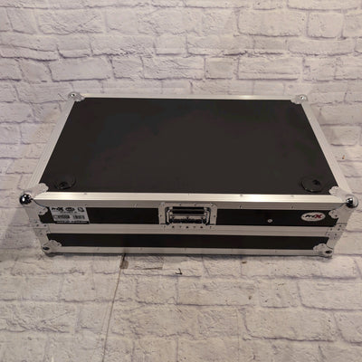 ProX XS-ZTABLEBL JR Portable Z-Style DJ Table Flight Case w/ Handles Wheels Black