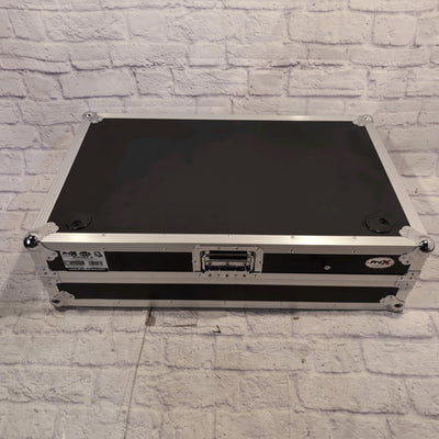 ProX XS-ZTABLEBL JR Portable Z-Style DJ Table Flight Case w/ Handles Wheels Black