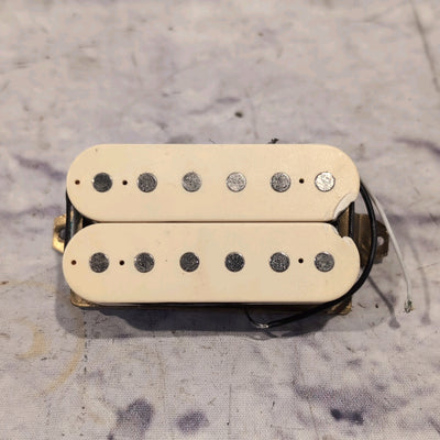 Unknown Cream Humbucker with Brass Back Plate