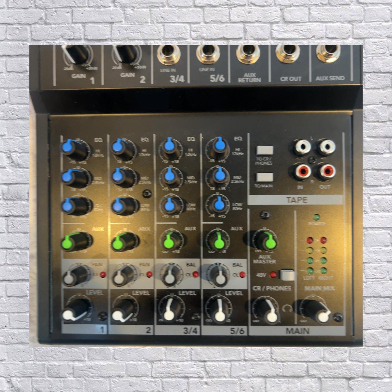 Mackie Mix 8 6 Channel Passive Mixer