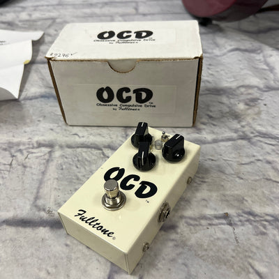 Fulltone OCD V1.2 Distortion Pedal Rico Signed with Box #9276