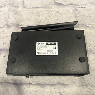 D Debra VM302 Dual Handheld VHF Wireless Microphone Set