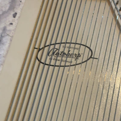 Silvertone by Oscar Schmidt Autoharp with Case Harp
