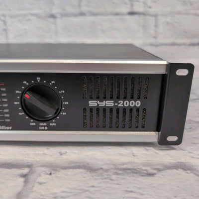 Musysic SYS-2000 2000 Watt Stereo Power Amplifier