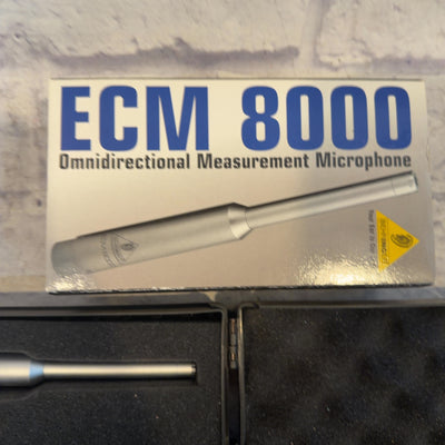 Behringer ECM8000  Omnidirectional Measurement Microphone