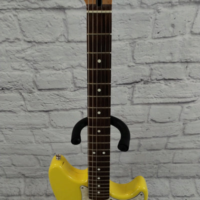 Fender MIM Cyclone Electric Guitar Graffiti Yellow