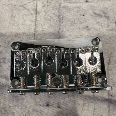 Musiclily MX2602CR Hardtail Chrome Bridge