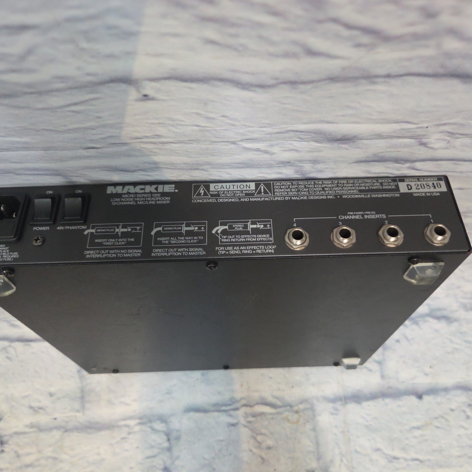 Mackie Micro Series 1202 12 Channel Mic/Line Mixer