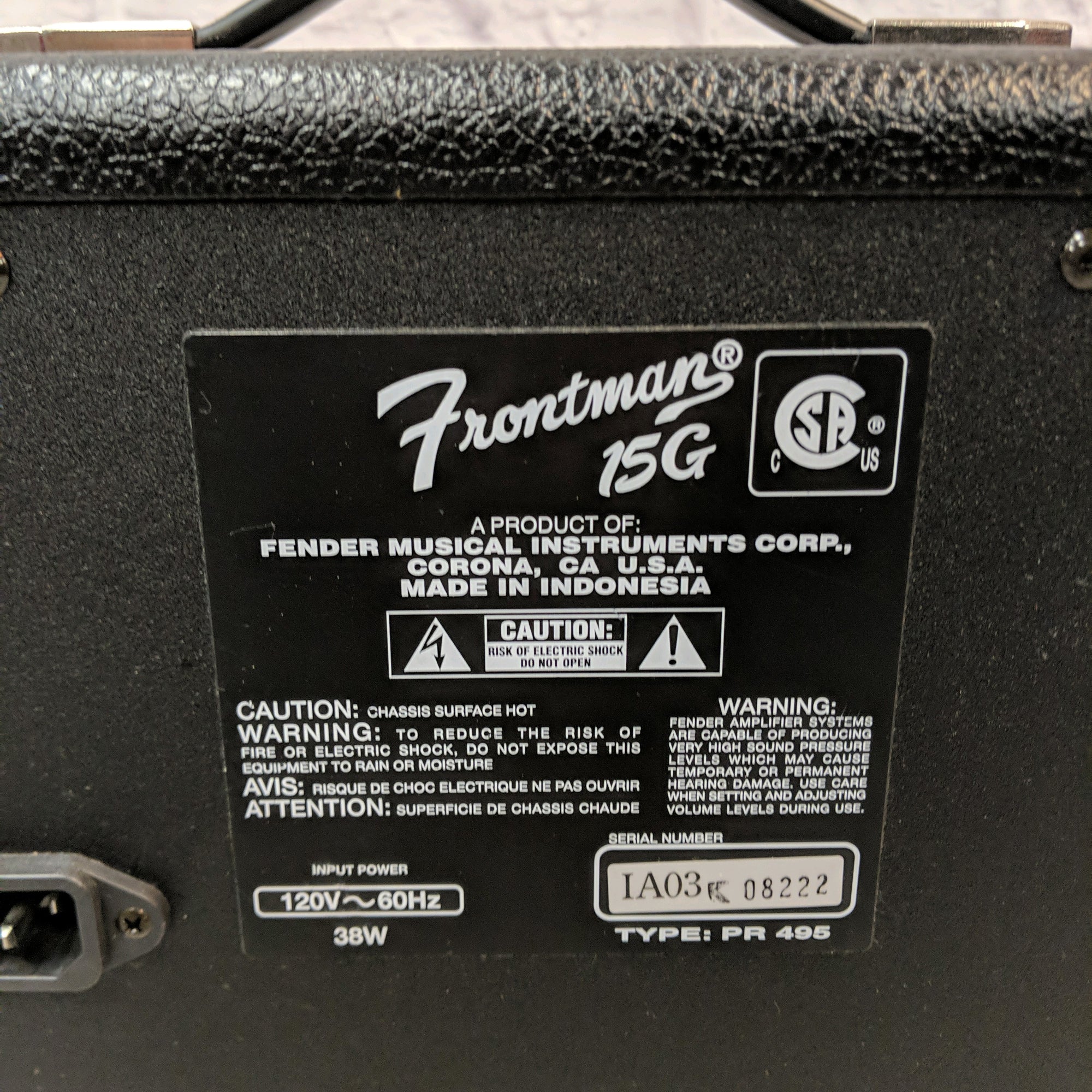 Fender Frontman 15G