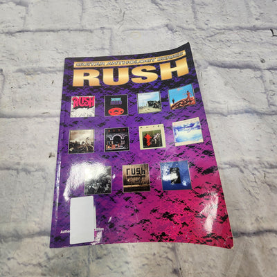 Rush Guitar Anthology Series Sheet Music Book