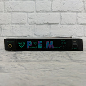 Nady PEM E03 Personal Ear Monitor Receiver Only