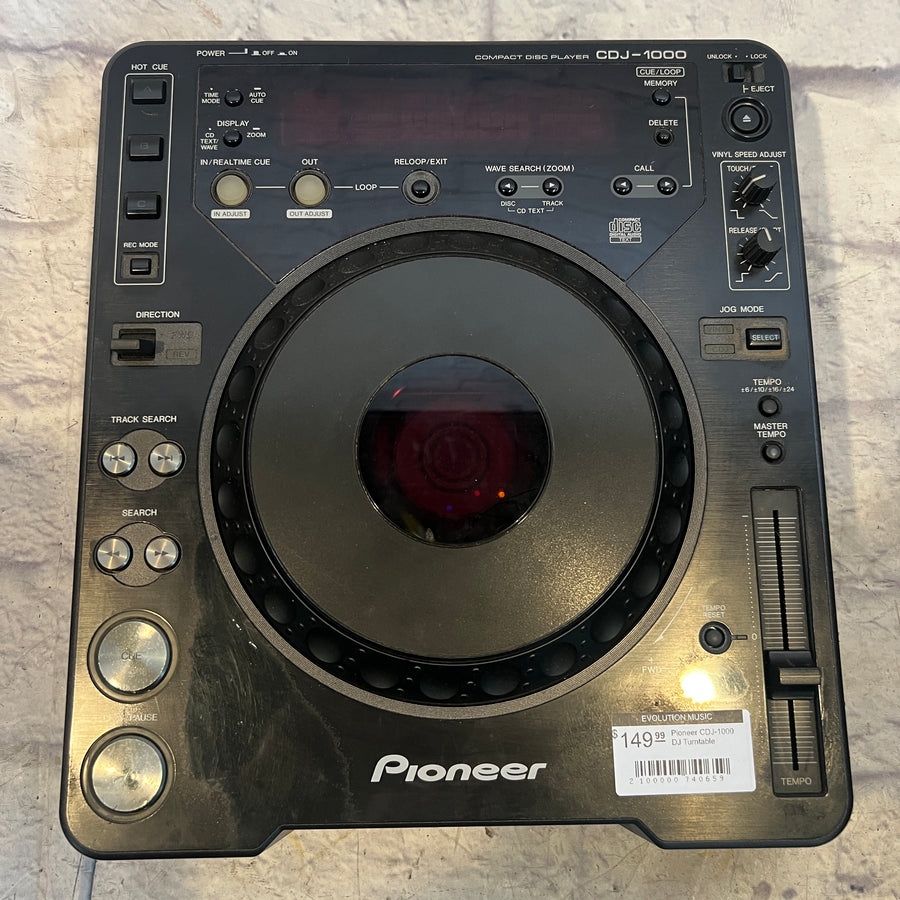 Pioneer CDJ-1000 DJ Turntable