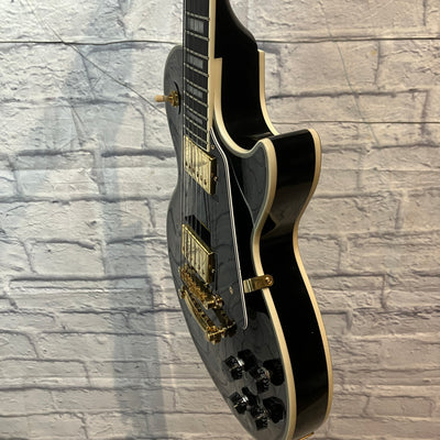 Epiphone Les Paul Custom - Black w/ Gold Hardware Electric Guitar
