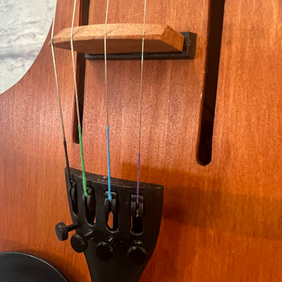 Unknown Fretted 4/4 Electric Violin with Case