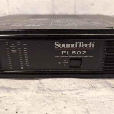 Soundtech PL502 2-channel Pro Stereo Power Amplifier 500 Watts
