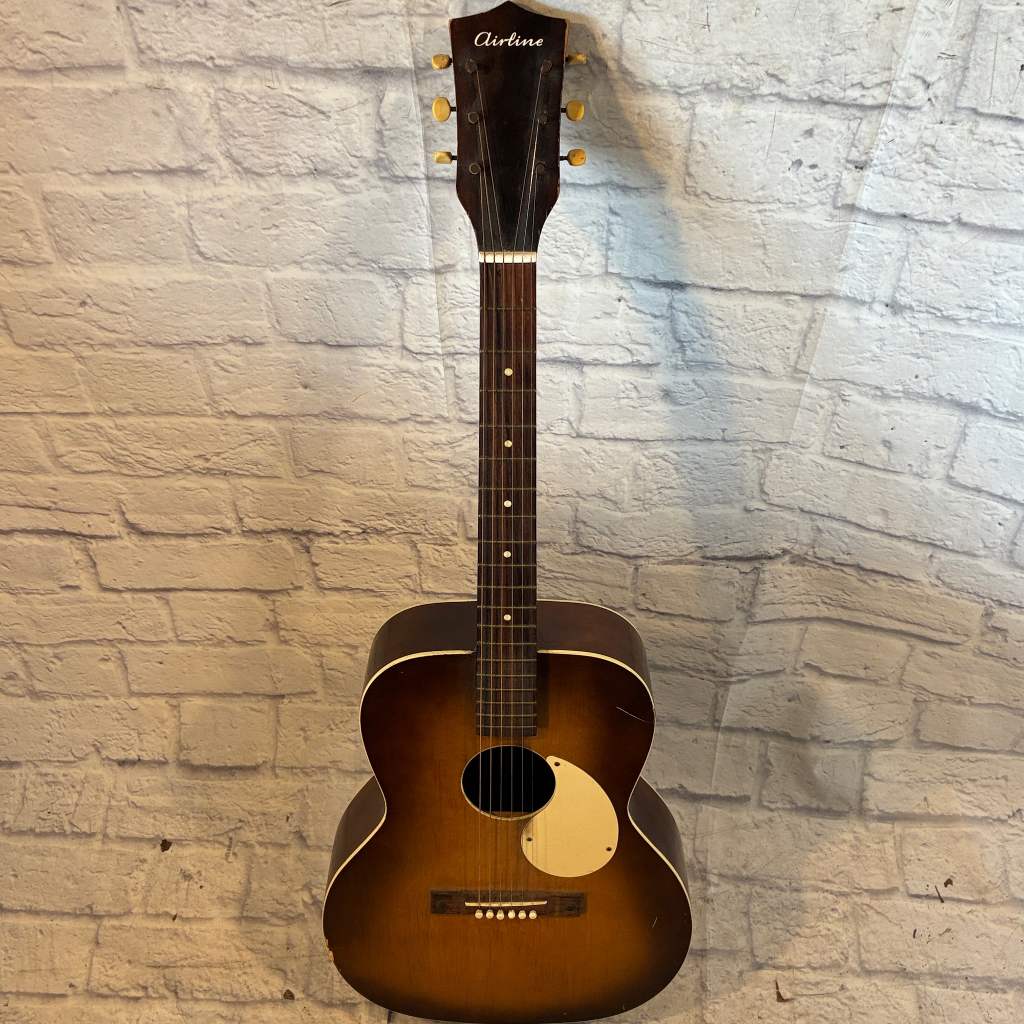 Airline S-5 vintage Parlor  Acoustic Guitar