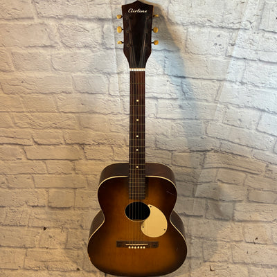 Airline S-5 vintage Parlor  Acoustic Guitar