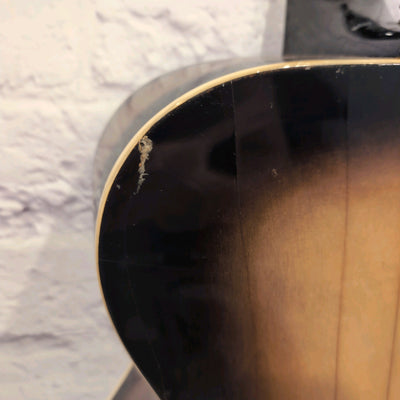 Silvertone Vintage Model 699 Acoustic Guitar Made in Italy