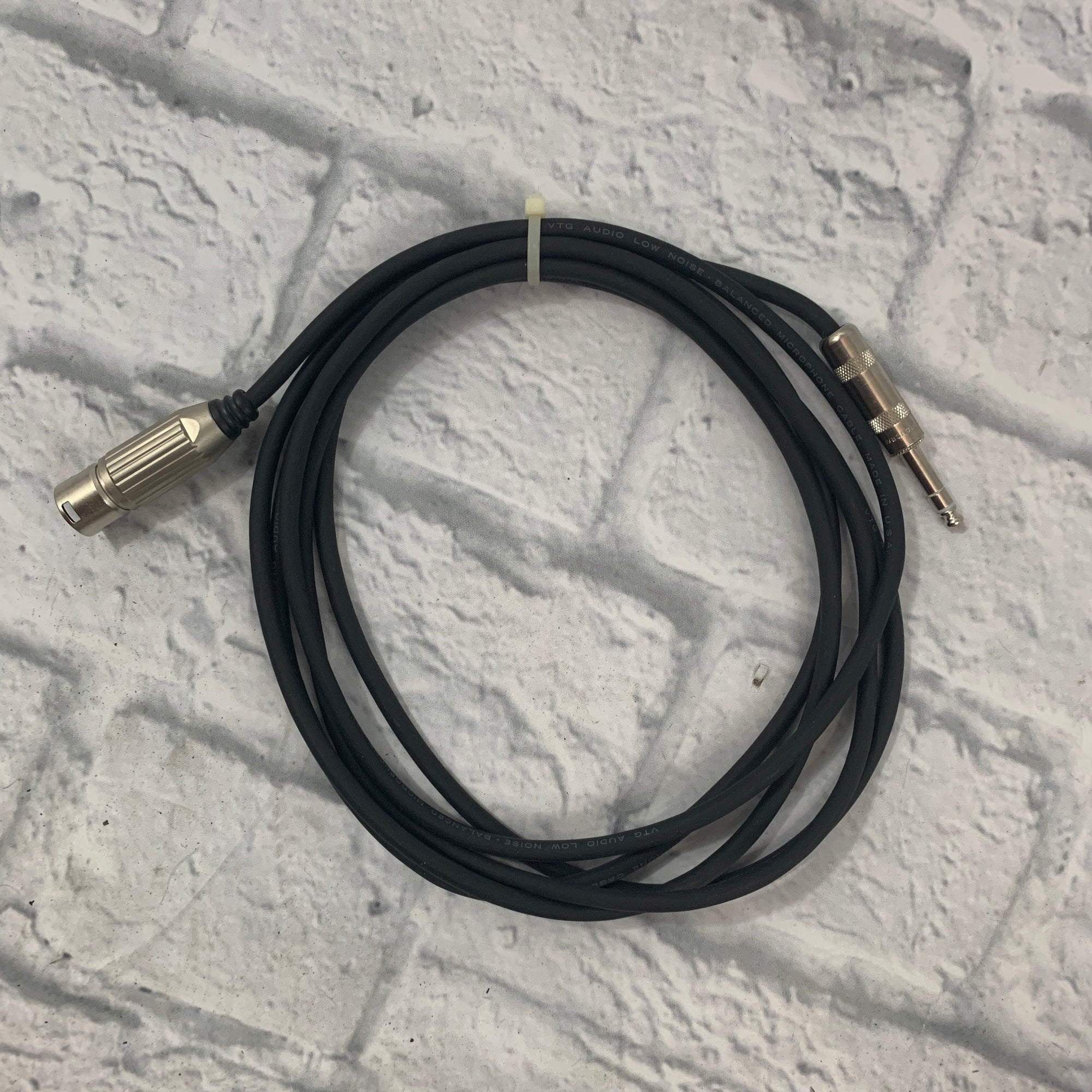 VTG Audio Low Noise Balanced XLR to 1/4" Interconnect / Microphone Cable