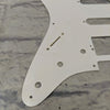 Unknown Flat White Strat 11 Hole Pickguard Pickguard
