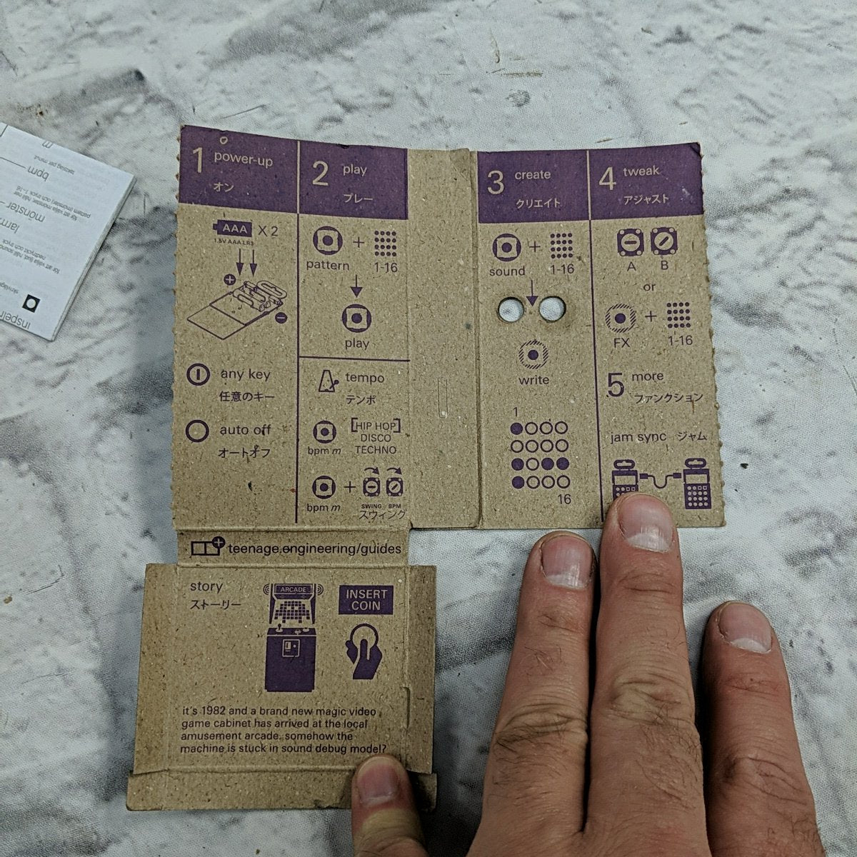 Teenage Engineering Arcade PO-20 Pocket Operato