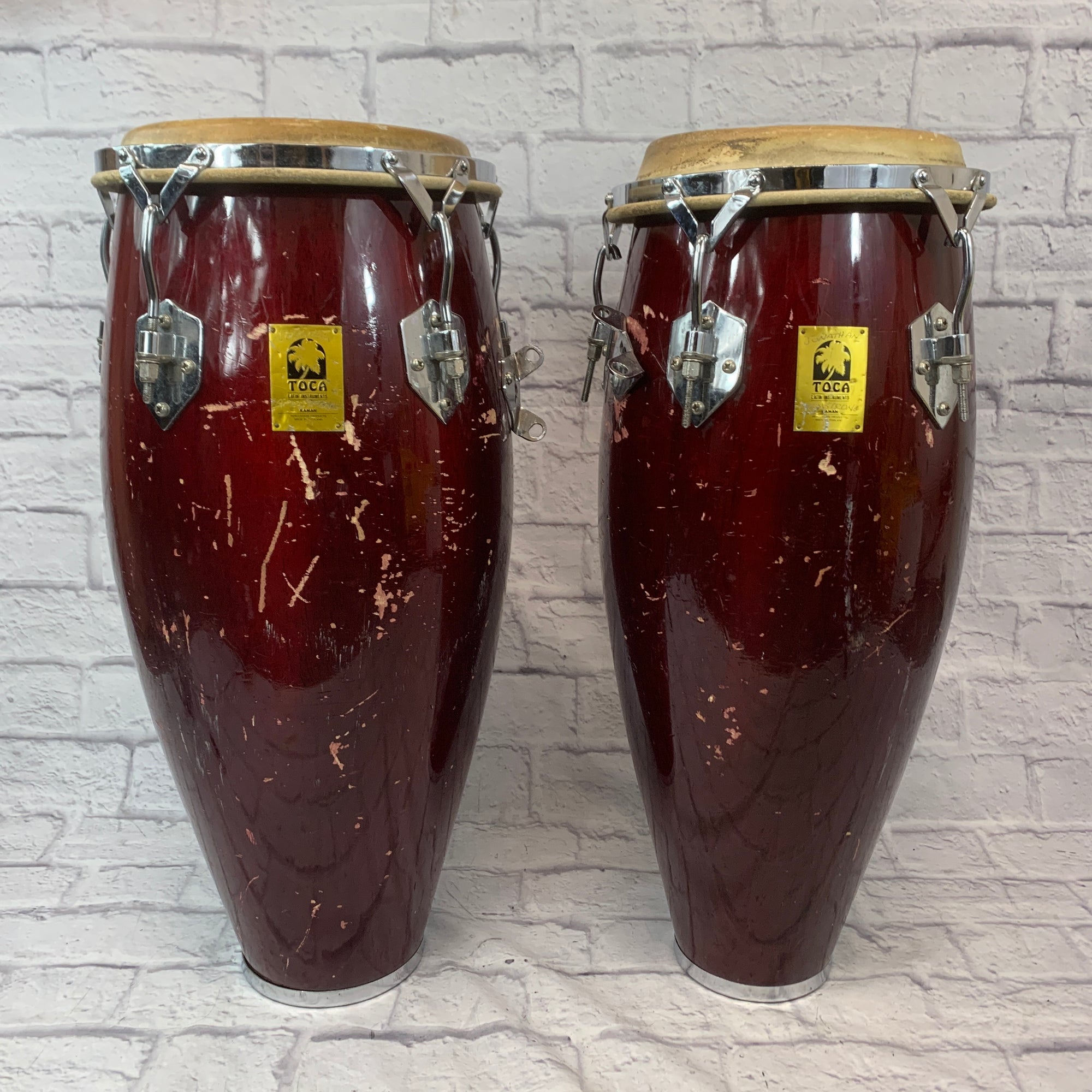 美品　TOCA  LATIN  INSTRUMENTS  KAMAN   コンガ Used Toca Kaman Conga | Guitar Center