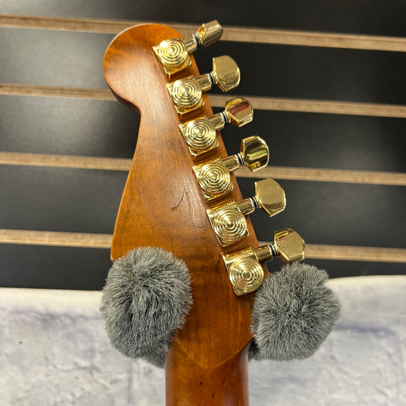 BC Guitars Strat Style Butcher Block with Roasted Maple Neck ...