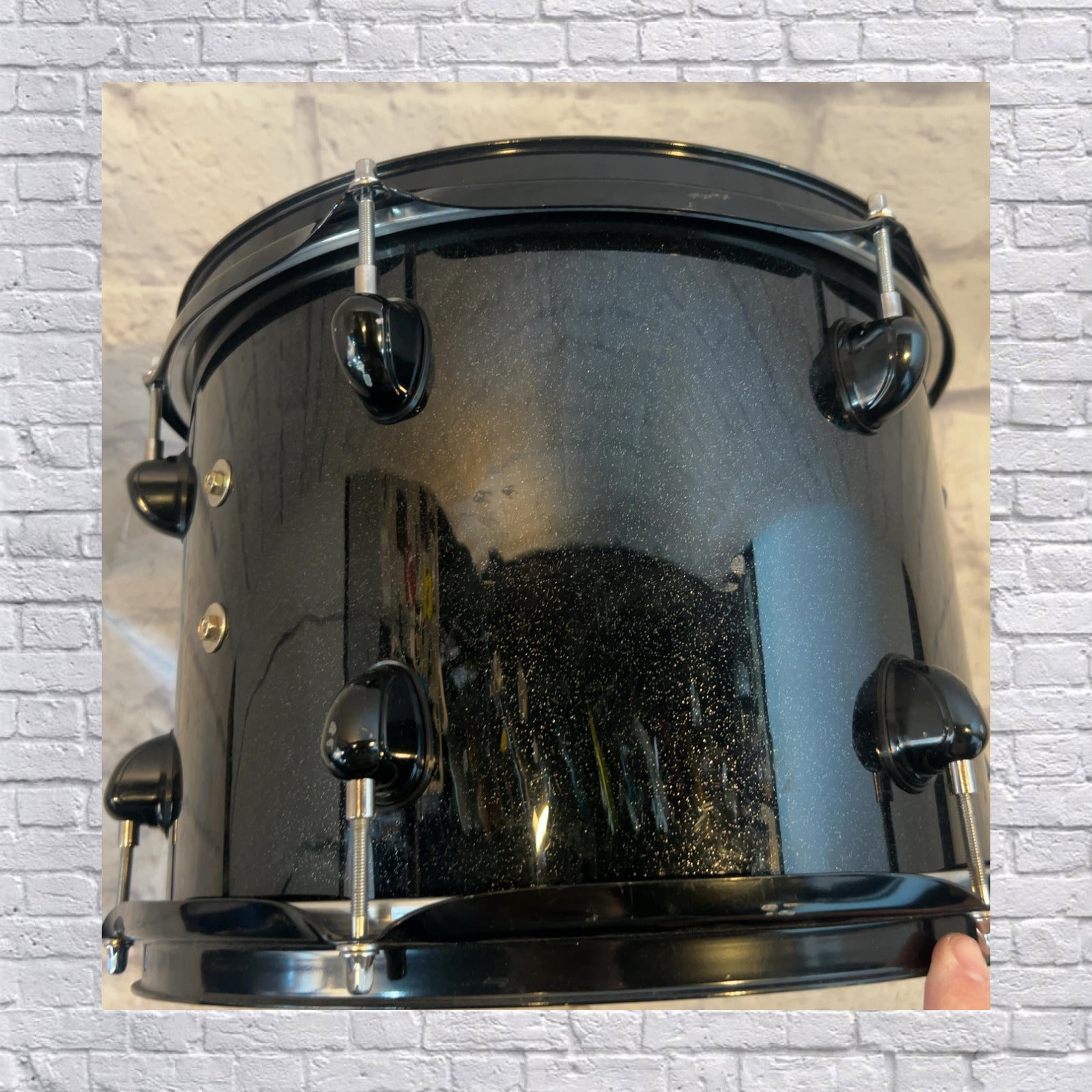 PDP 12x9 Mainstage Tom Black Sparkle