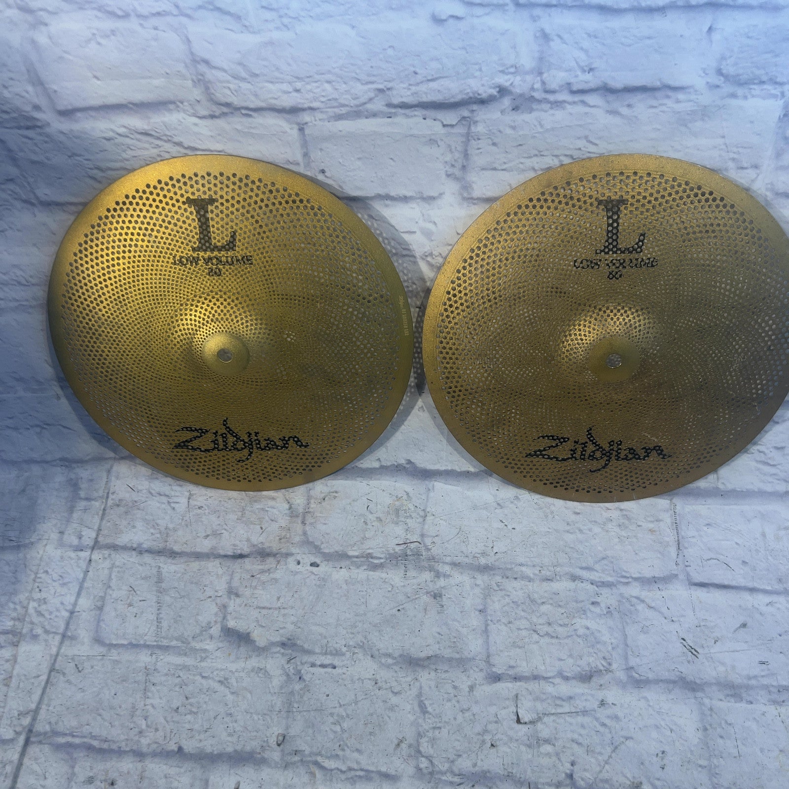 Zildjian 14 L80 Low Volume Hi Hat Cymbals Pair
