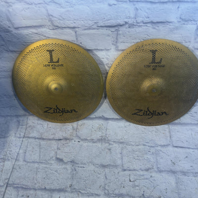 Zildjian 14 L80 Low Volume Hi Hat Cymbals Pair