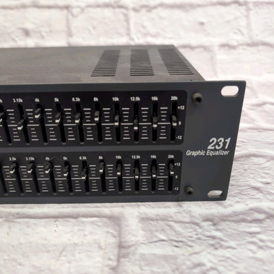 DBX 231 Dual Channel 31-Band Rack EQ